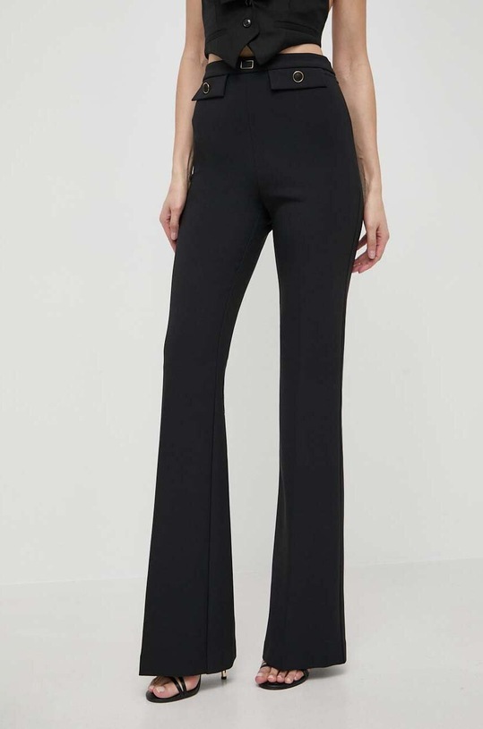 Elisabetta Franchi pantaloni panza negru PA02941E2