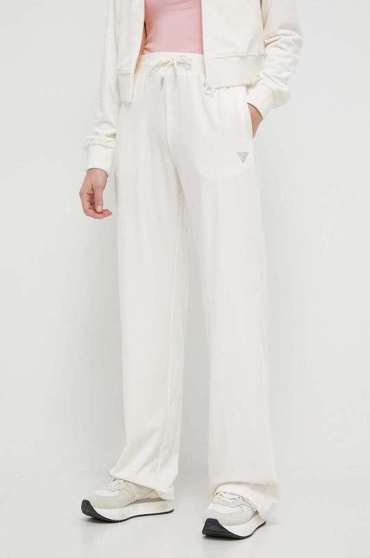 Guess pantaloni de trening tricotaj bej V3BB26.KBXI2