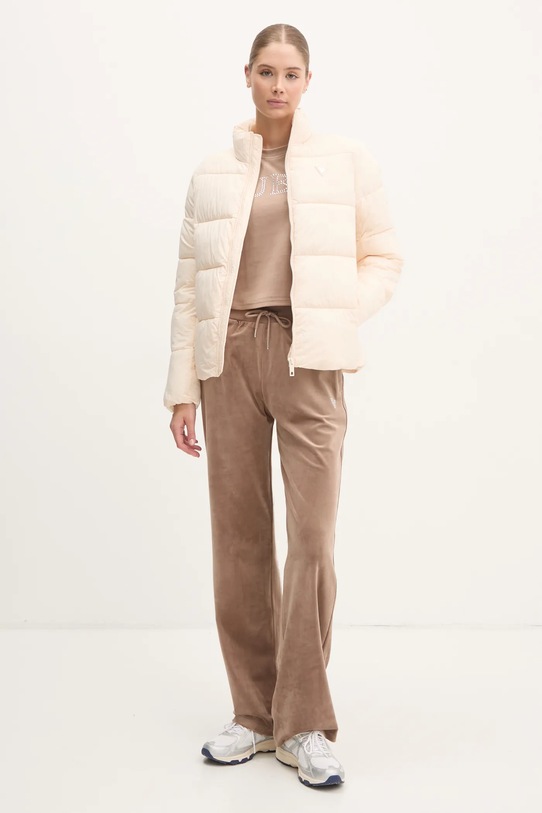 Donji dio trenirke Guess COUTURE V3BB26.KBXI2 bež AW24