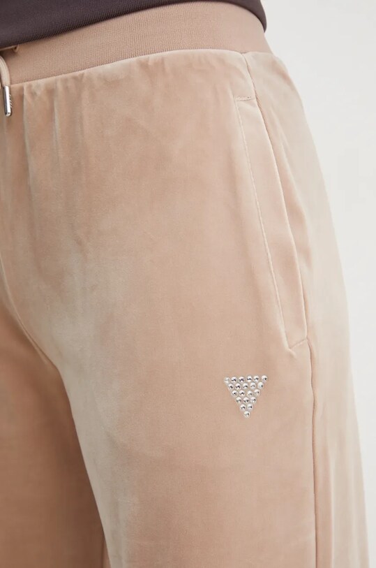 Guess melegítőnadrág COUTURE barna V3BB26.KBXI2