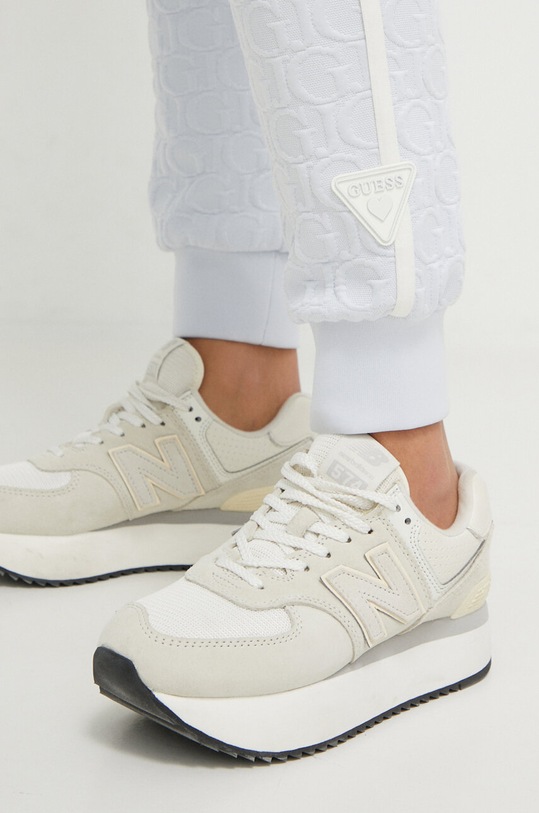 Tepláky Guess CHERI modrá V4RB08.KBSL0