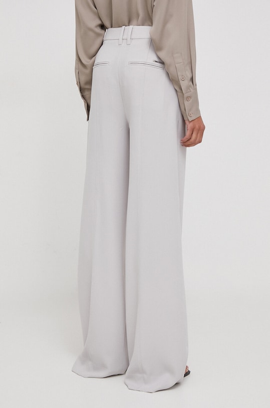 Odzież Calvin Klein spodnie K20K206774 szary