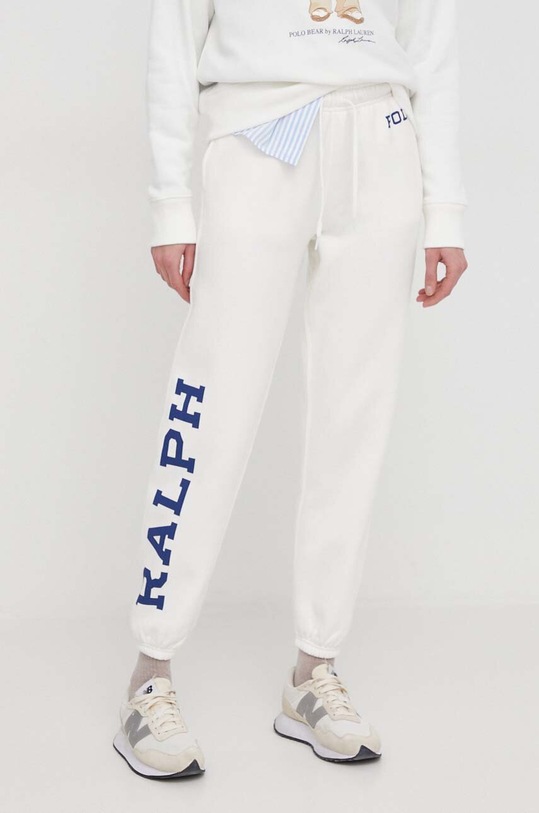 Παντελόνι φόρμας Polo Ralph Lauren μελανζέ μπεζ 211924252