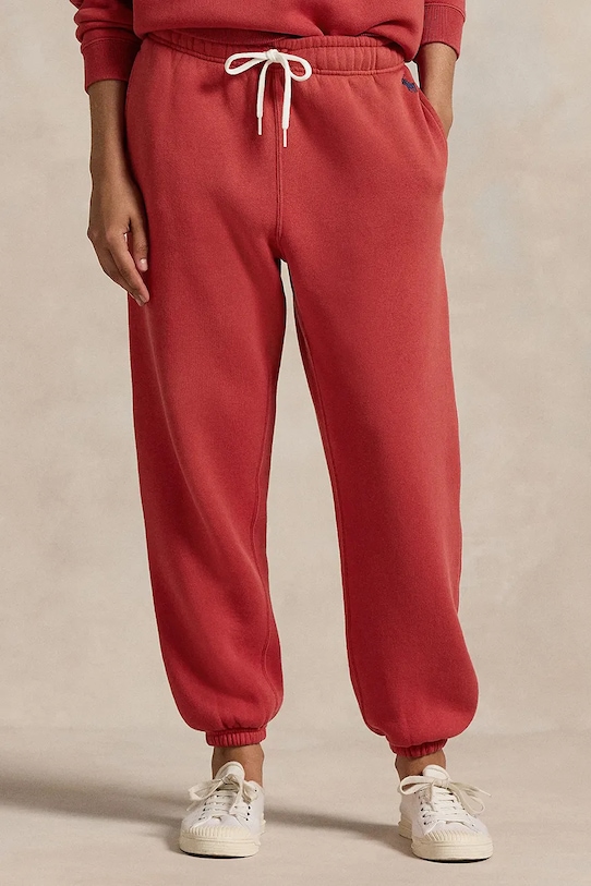 Спортен панталон Polo Ralph Lauren 211943009 червен SS25