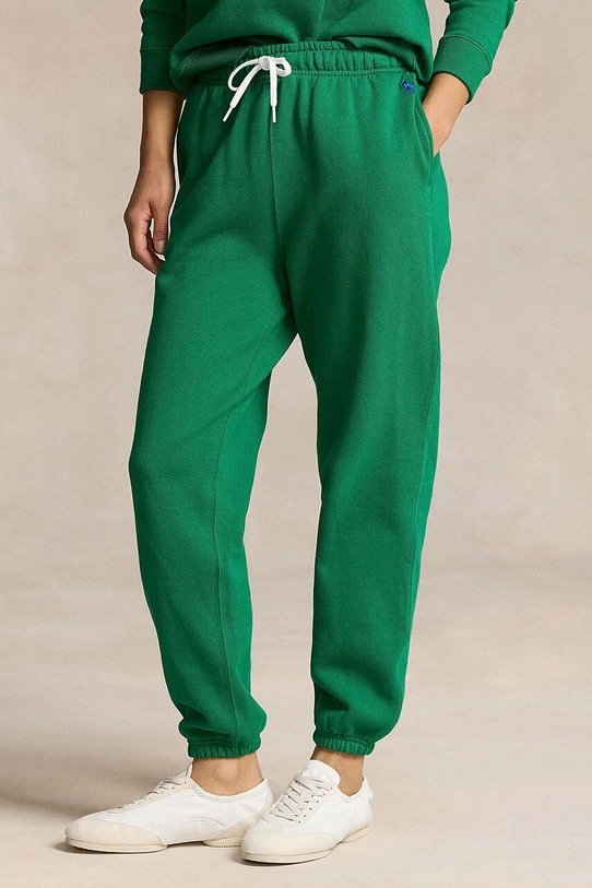 Polo Ralph Lauren pantaloni della tuta 211943009 verde SS25