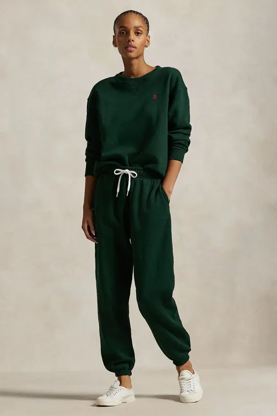 Tepláky Polo Ralph Lauren pletenina zelená 211943009