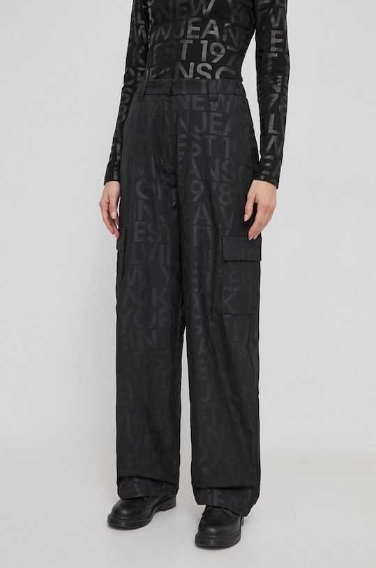 Calvin Klein Jeans spodnie czarny J20J222596