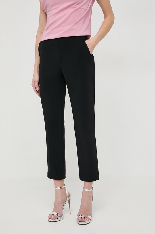 Pinko spodnie z elastanem czarny 102861.7624