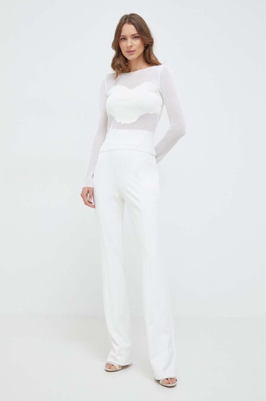 Pinko spodnie 102851.A0HC beżowy SS24