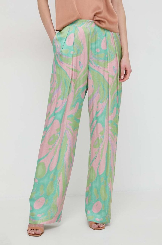 Pinko spodnie tkanina multicolor 103123.A1NQ