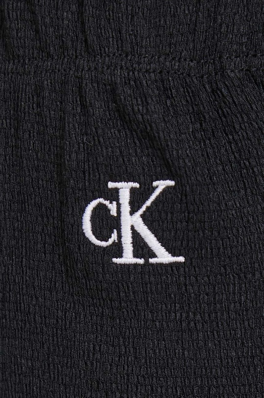 Nohavice Calvin Klein Jeans čierna J20J222685