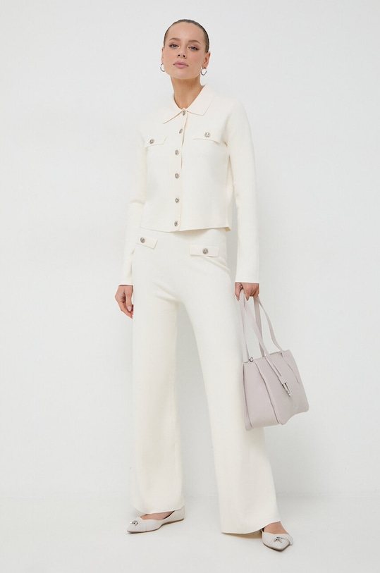 Nohavice Twinset 241TP3091 béžová SS24