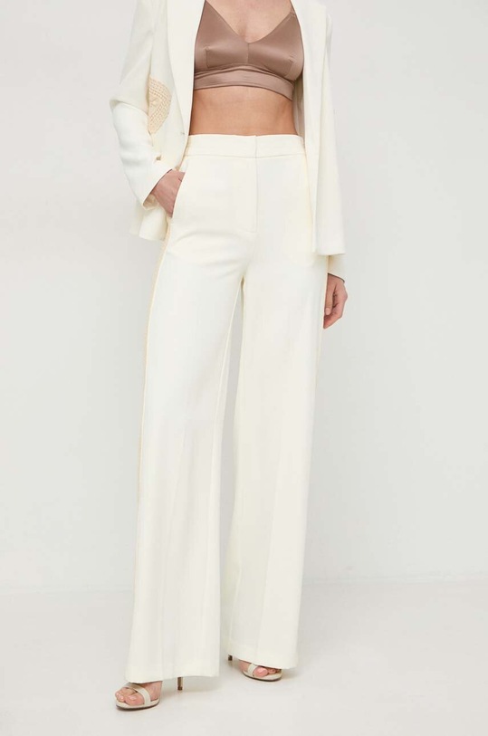 Odzież Twinset spodnie 241TP2241 beżowy