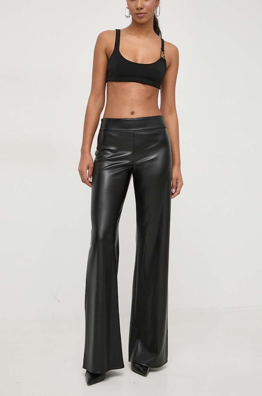 Patrizia Pepe spodnie high czarny 8P0568.E005