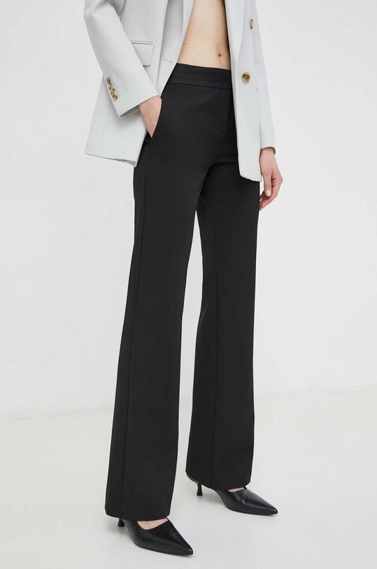 Odzież Patrizia Pepe spodnie 8P0577.A375 czarny