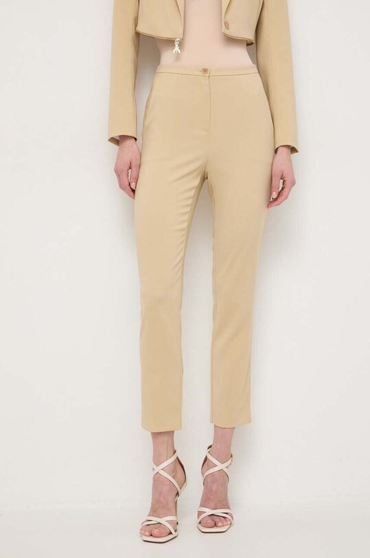 Patrizia Pepe pantaloni potrivit bej 8P0585.A6F5