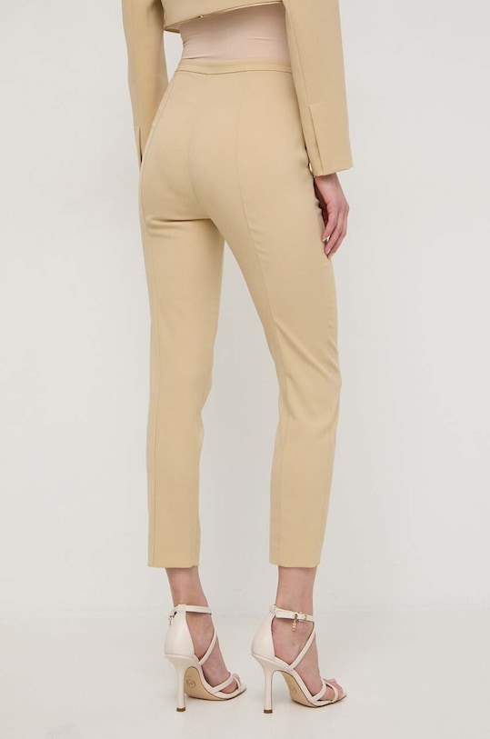 Odzież Patrizia Pepe spodnie 8P0585.A6F5 beżowy