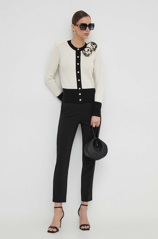 Patrizia Pepe spodnie 8P0585.A6F5 czarny AA00