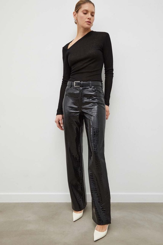 2NDDAY pantaloni drept negru 2241162836