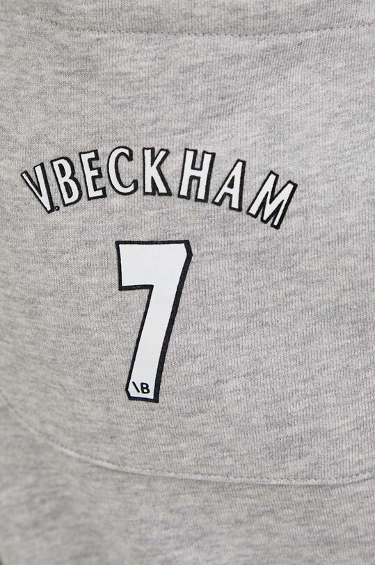 Victoria Beckham spodnie dresowe bawełniane szary 1124JTR005303A