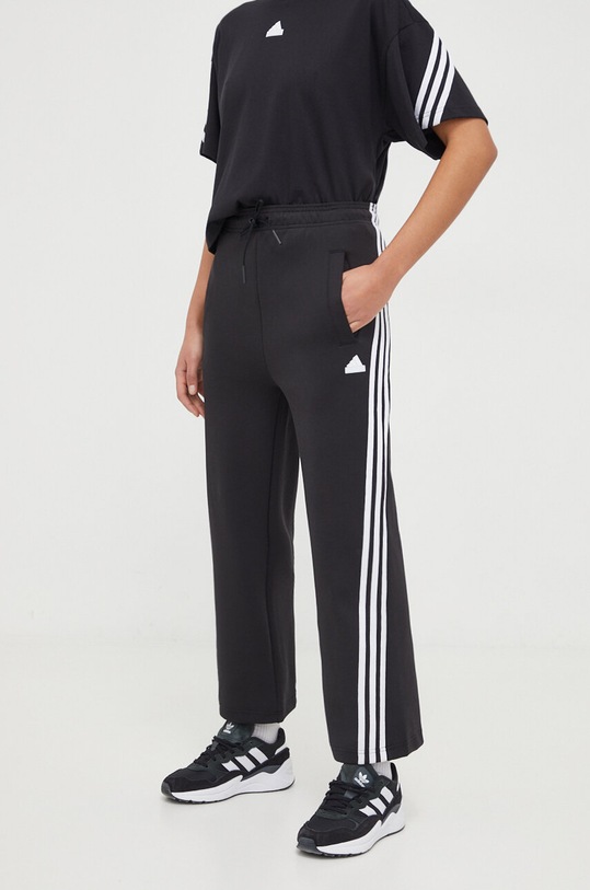 adidas spodnie dresowe dzianina czarny IN9474