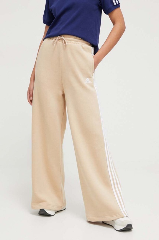 Спортивные штаны adidas трикотаж бежевый IR5385