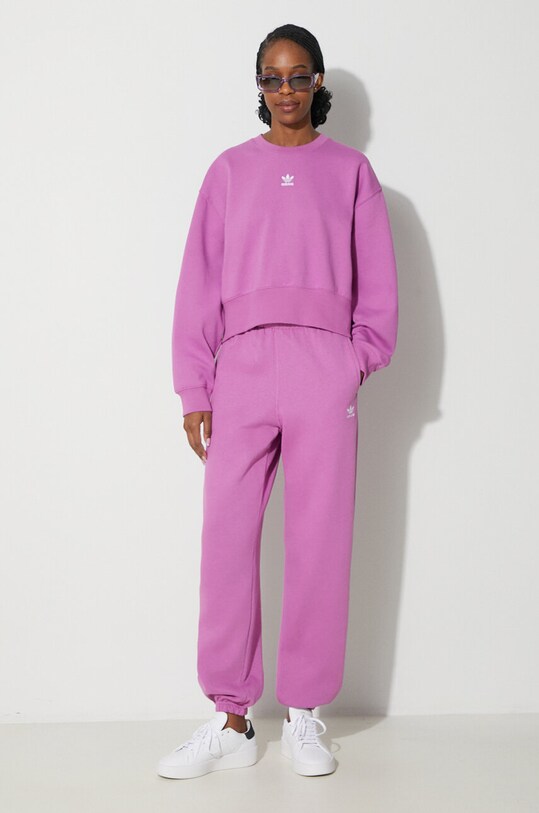 Спортивные штаны adidas Originals Essentials Fleece Joggers IR5964 розовый SS24