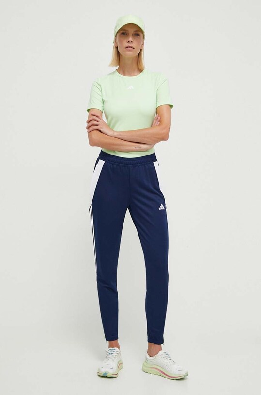 adidas Performance pantaloni de antrenament Tiro 24 IS1006 bleumarin SS25