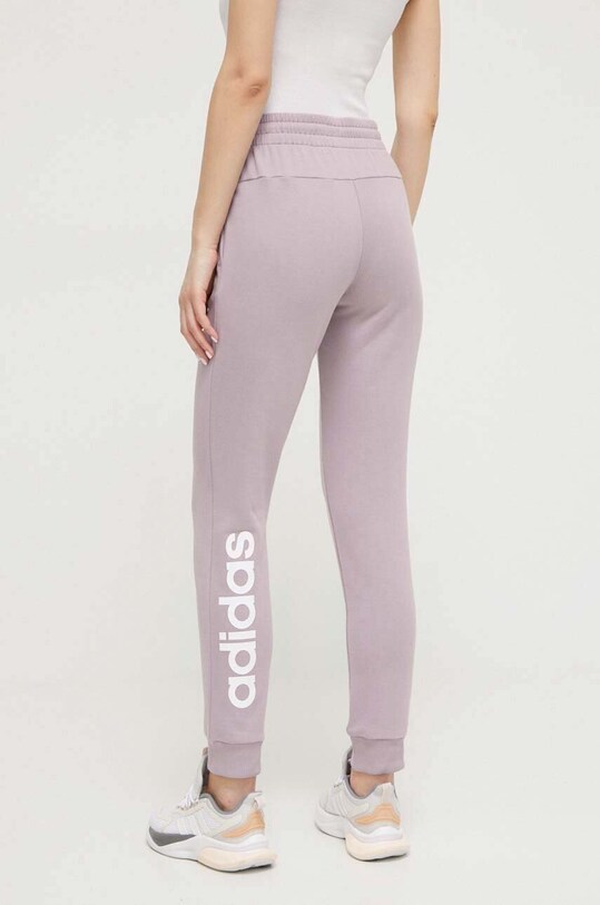 Îmbrăcăminte adidas pantaloni de trening din bumbac IS2105 roz