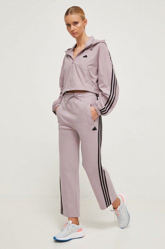 adidas pantaloni de trening IS3661 violet SS24