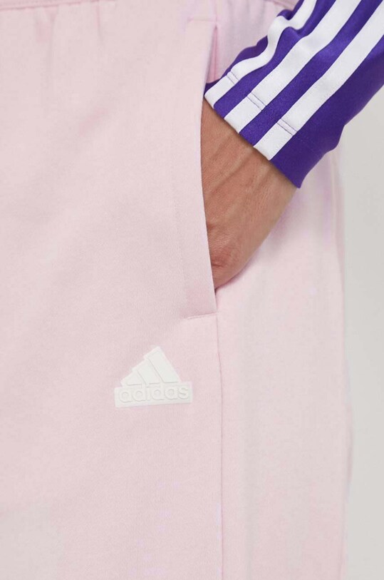 adidas pantaloni de trening IS4297 roz