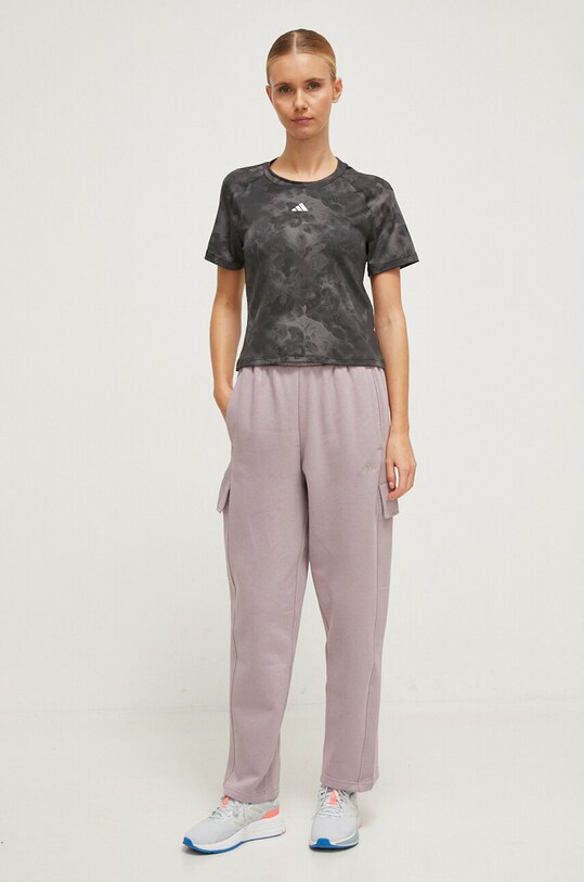 Спортен панталон adidas IW1216 виолетов SS24