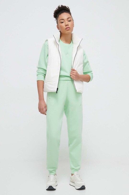 adidas pantaloni de trening IW1287 verde SS24