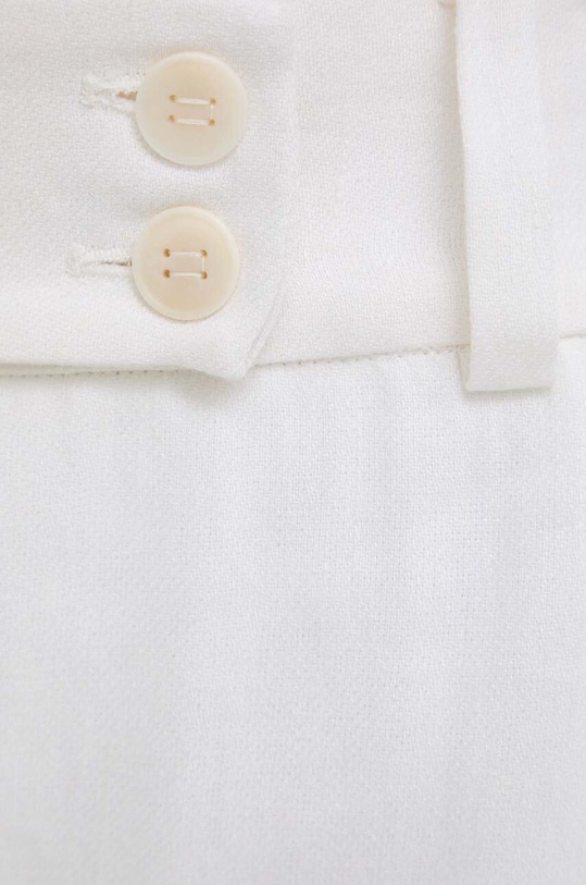 Luisa Spagnoli spodnie lniane beżowy 540912