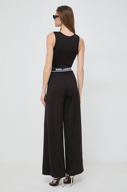 Overal Karl Lagerfeld 240W1356 černá SS24