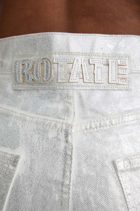 Rotate jeansy srebrny 1117802667