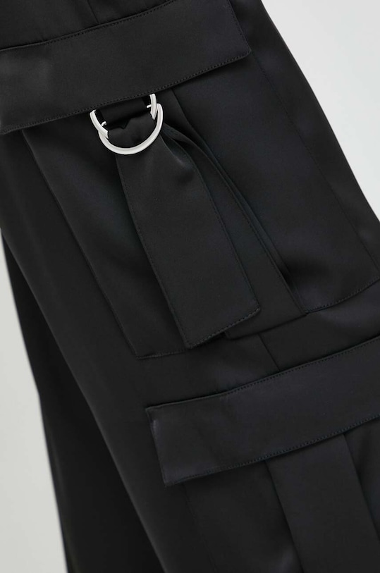 Karl Lagerfeld spodnie 240W1000 czarny