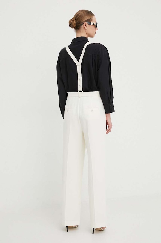 Kalhoty Custommade Pien 999825531 béžová SS24