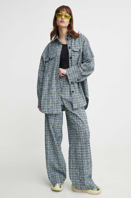 Oblečenie Nohavice Stine Goya SG5476 tyrkysová