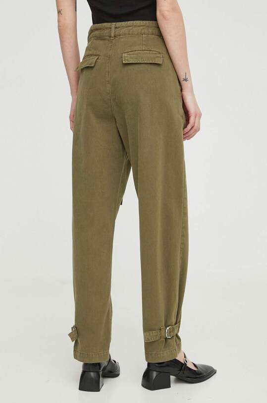 Îmbrăcăminte BA&SH pantaloni de bumbac 1E24MARO verde