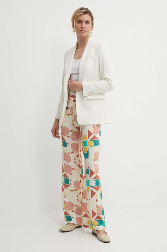BA&SH pantaloni AARON 1E24AARO bej SS24