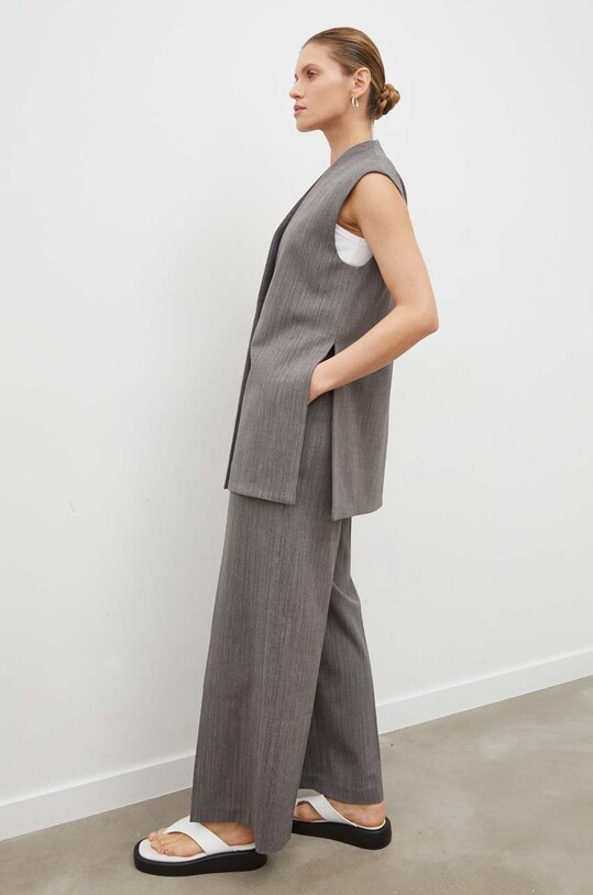 Lovechild pantaloni 5184192 gri SS24