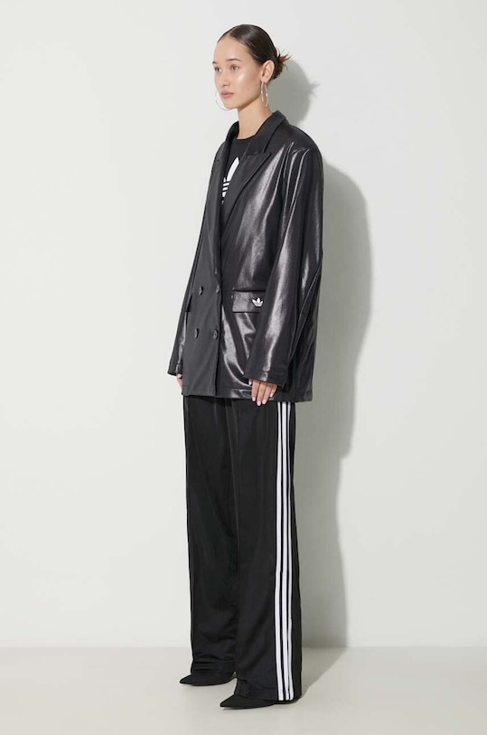 adidas Originals melegítőnadrág Firebird Loose IT7404 fekete SS24