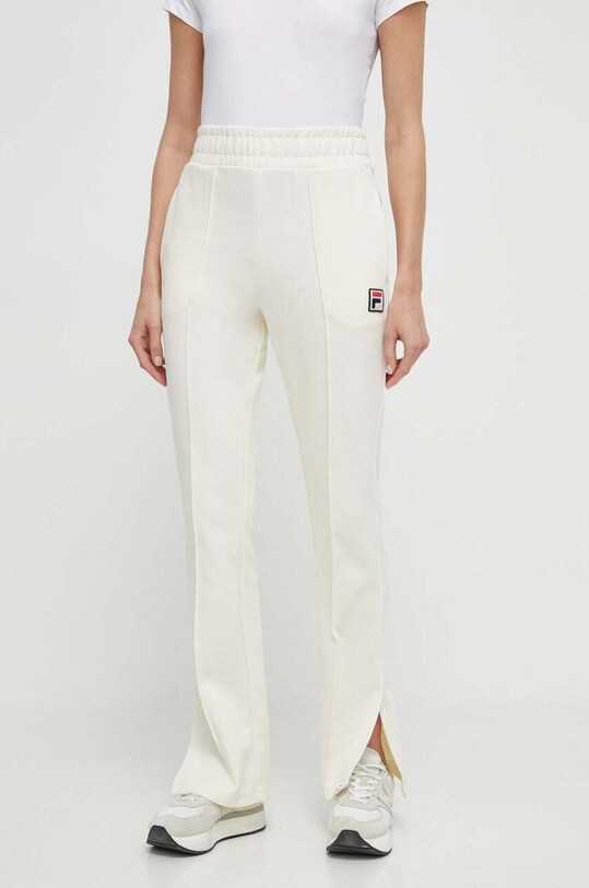 Fila pantaloni de trening Laiben tricotaj bej FAW0778