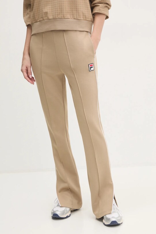 Fila pantaloni de trening Laiben tricotaj bej FAW0778