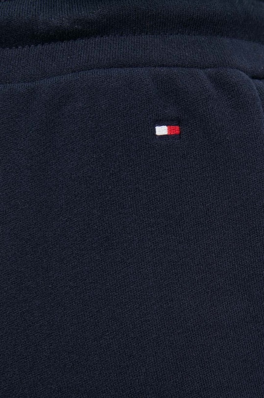 Bavlněné tepláky Tommy Hilfiger WW0WW41572 námořnická modř