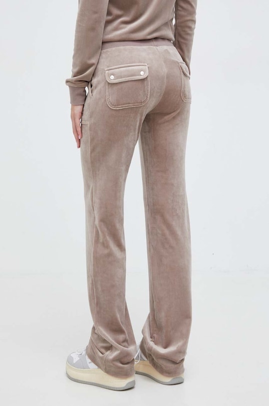 Ruházat Juicy Couture velúr melegítőnadrág JCAP180.379 bézs