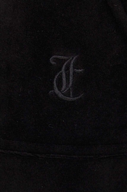 Спортивные штаны из велюра Juicy Couture чёрный JCSEBJ001.101