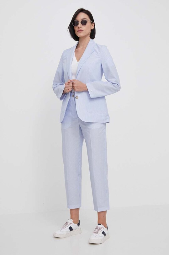 Штани Tommy Hilfiger WW0WW41358 блакитний SS24