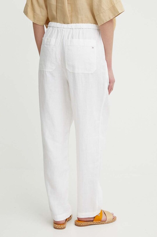 Îmbrăcăminte Tommy Hilfiger pantaloni din in WW0WW41347 bej